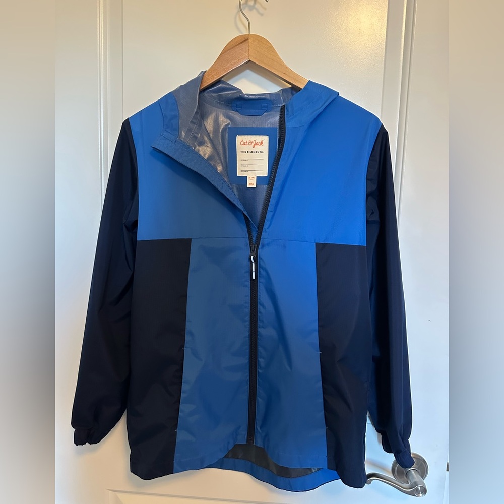 Cat & Jack Blue Raincoat - Picture 3 of 10